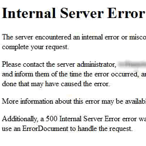 رفع خطا Internal Server Error در وردپرس